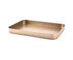Mbg Non-stick Rectangular Cake Pan Baking Oven Tray Dish Mold Bakeware Kitchen Tool-Golden - Golden