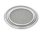 Mbg Aluminum Alloy Non-stick Pancake Pizza Mesh Baking Tray Bakeware Kitchen Tool-13 Inch