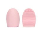Makeup Brush Cleaner Mat Silicone Cosmetic Cleaning Pad Washing Scrubber Board Makeup Egg Washing Tool