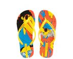 Summer Sandals Flipflop Beach Sandals Soft Home Slides Slippers for Women Men Non-slip Bath Shoes Shower Slippers Flip Flop for Girls A4 - Yellow