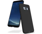 Nekeda Silicon Matte Case For Galaxy S8 + 6.2 Black