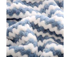 Cleaning Cloth Breathable Quick-dry Coral Fleece Versatile Water Absorbent Washing Dishcloth Household Supplies -Cyan Coral Fleece