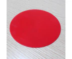 Mbg Stable Food-grade Can Opener Pad Tear-resistant Anti-slid Silicone Can Opener Mat for Home-Red - Red