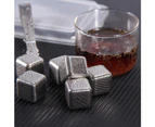 8 square ice cubes-304 stainless steel ice cubes