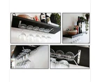 Oraway New Arrival Wine Glass Rack Cabinet Stand Home Dining Bar Tool Shelf Holder Hanger - 1 Row