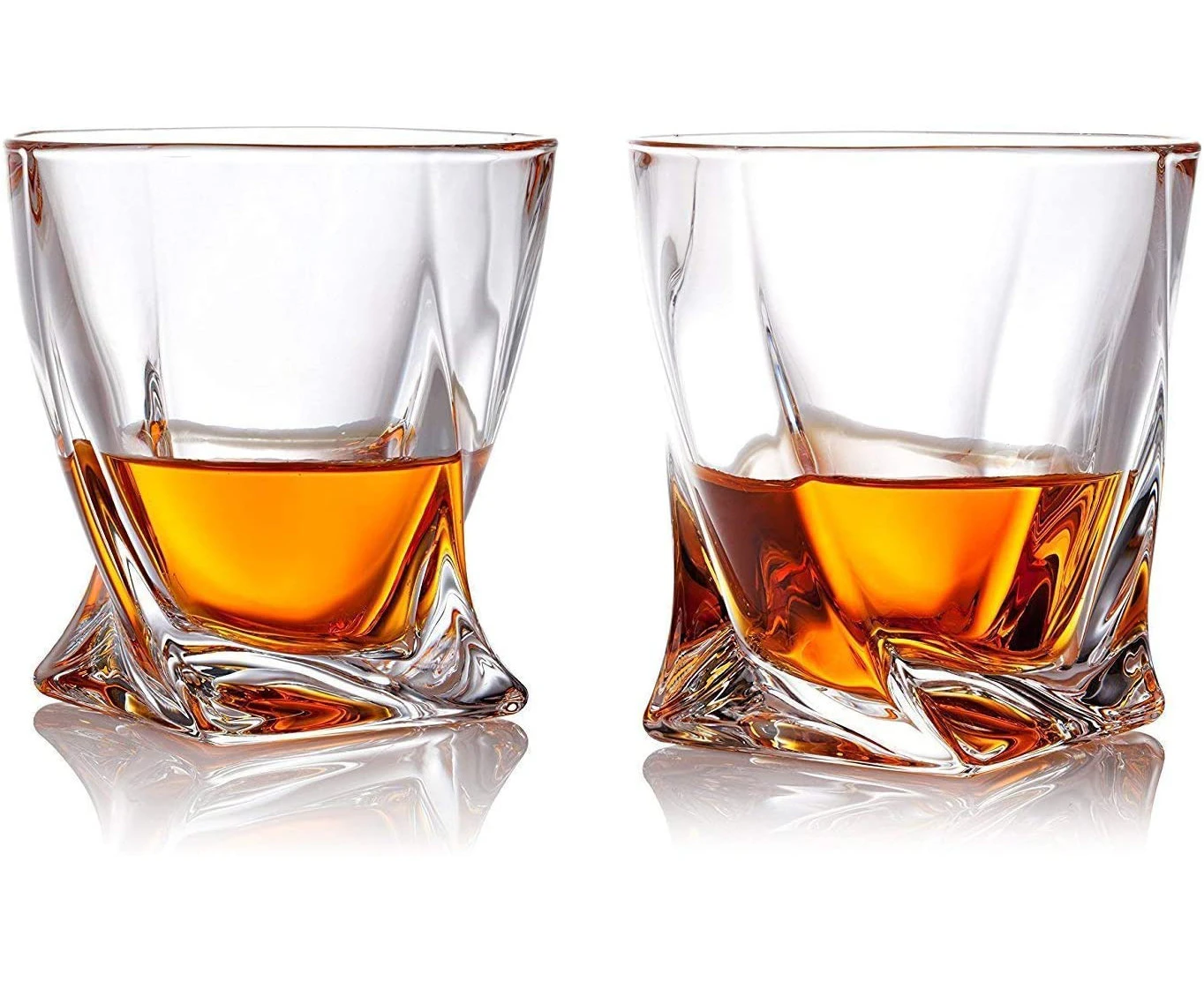 Wine Glass，2Pcs-Crystal Glass Shot Glass,Whiskey Glass, Clean Glass Set, Dishwasher-Safe, Wine Gift, 2-Piece Set