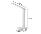 LED Desk Lamp Reading Lamp with USB Charging Port 3 Lighting Modes , Sensitive Control,  Eye-Caring Office Lamp