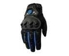 Street Motorcycle Gloves Racing Durable Motorbike Gloves Dirt Bike Scoyco - Blue