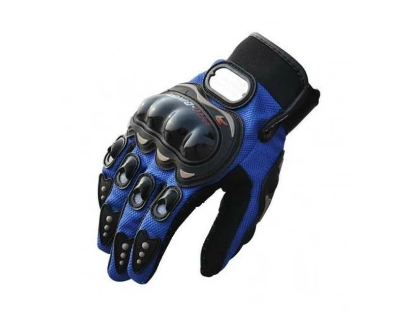 Motorcycle Gloves ProBiker Breathable Racing Street Motorbike Summer Gloves - Blue