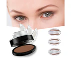 Eyebrow stamp stamp with eyebrow brush Makeup natural brow makeup tool - light brown light eyebrows