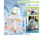 Water Jug Leakproof Sports Large Water Bottle for Daily Drinking Outdoor Gym Workout