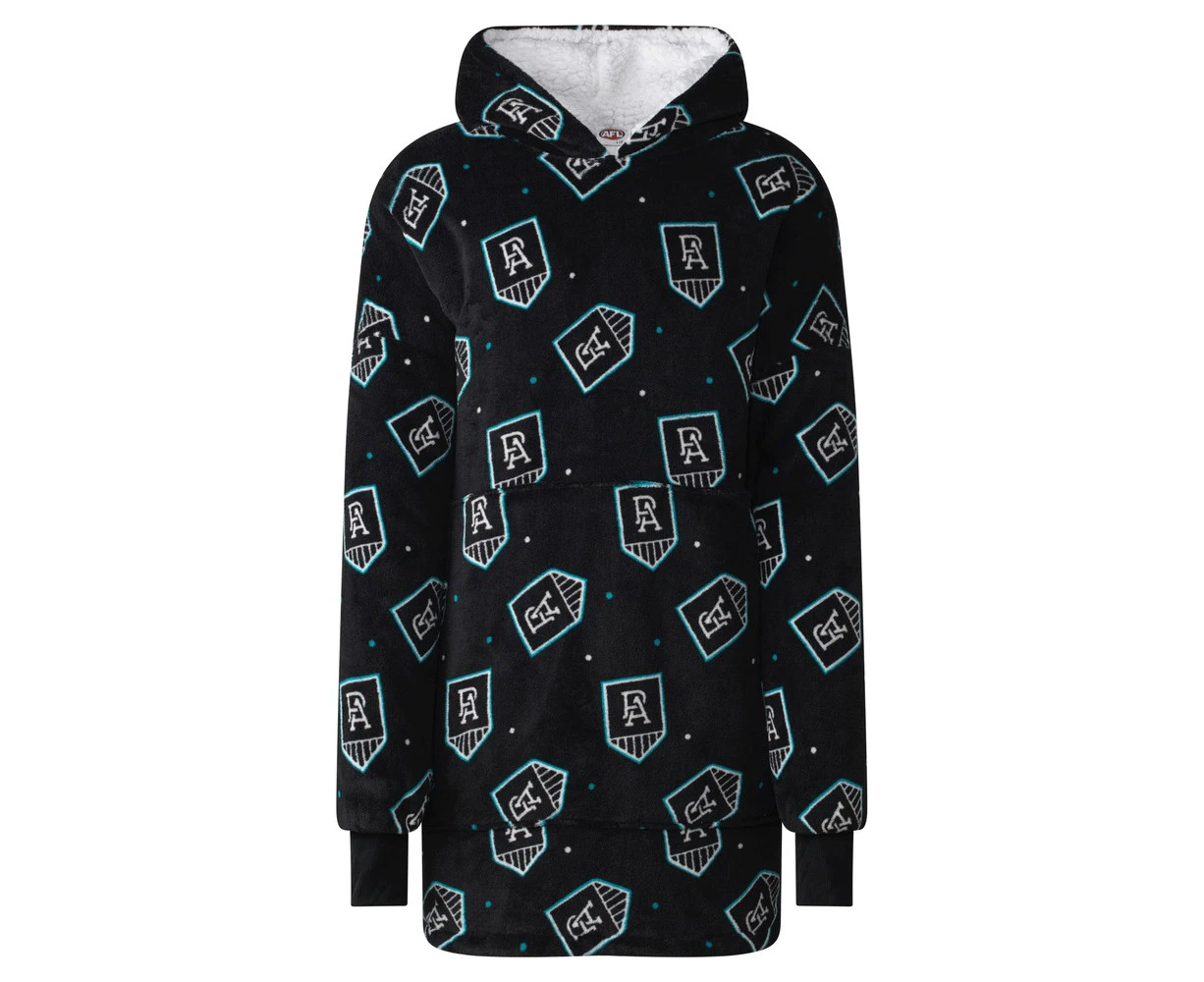 Port Adelaide Power Small/Medium Flanket Over-sized Hoodie