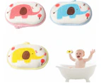 Baby Bath Sponge Soft Foam Scrubber Natural Sponge for Bathing, Shower Scrubber Body Sponge for Kids/Babies/Men/Women, Set of 3
