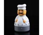 Kitchen Timer - Male Chefkitchen Timer Cooking Countdown Timer Mechanical Timer 60 Minutes