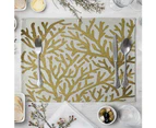 Lovely Leaves Design Heat Insulation Pad Kitchen Dining Table Mat Placemat Decor 5#