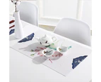 Non-Slip Heat Insulation Chinese Style Ink Print Placemat Home Dining Table Mat 3