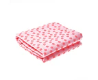 Knbhu Non Slip Yoga Mat Cover Towel Blanket Gym Sport Fitness Exercise Pad Cushion-Pink - Pink