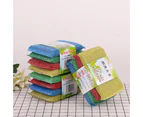 4Pcs/Set Flexible Cleaning Sponge Wide Application Printed Portable Multifunctional Pot Cleaner for Home