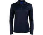 VICTORY PLUS Cotton-Poly Ladies Polo Shirt - Navy