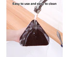 Cleaning Brush Anti-scratch Strong Decontamination Lightweight Not Easily Soiled Emery Sponge Brush Kitchen Supplies -White