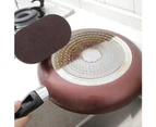 Handled Emery Sponge Brush Eraser Scrubber Sink Pot Bowl Kitchen Cleaning Tool-Random Color