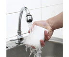 Sponge Brush Bowel Stain Oil Dirt Removal Scrubber Kitchen Cleaning Washing Tool-White