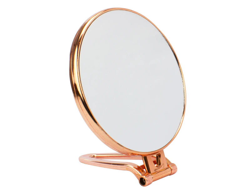 Lulu Grace Round Mirror Rose Gold 15cm Makeup Mirrors