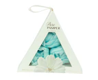 Lulu Grace Gift Pack Set Boxed Triangle Blue Soap Roses 3.5g x 3 Pure Pamper Daisy