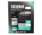 Crewman Ocean Fresh Bath Gift Pack Set For Him Body Soap 100g Body Spray 60ml