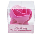 Fleur de Rose Luxury PVA Body Wash Sponge - Cerise Pink - Colour