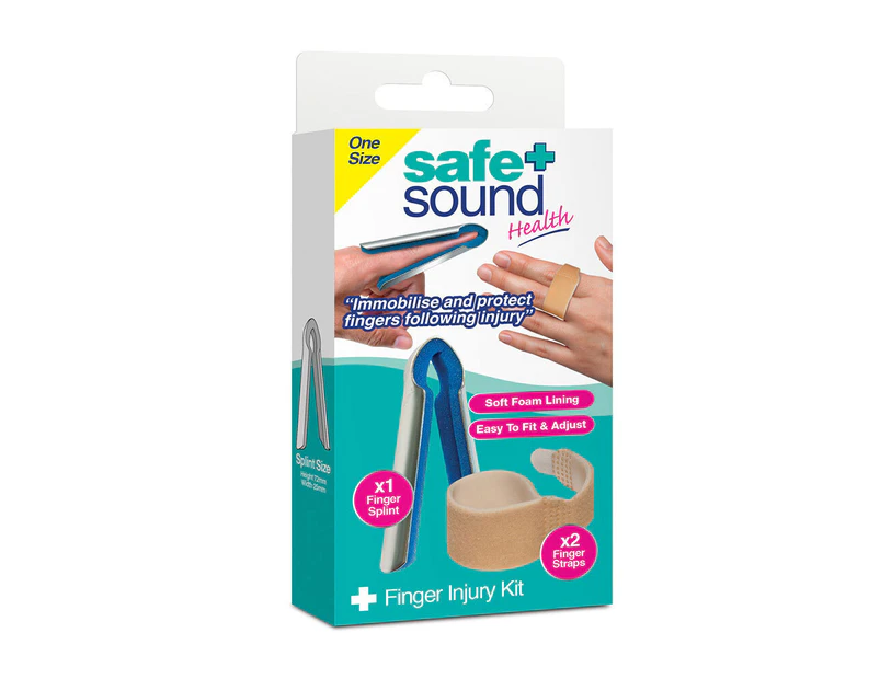Safe and Sound Health Finger Injury Kit Fracture Sprain First Aid One Size