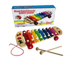 Wooden Piano 8 Notes Kids Childrens Educational Toys Pretend Play