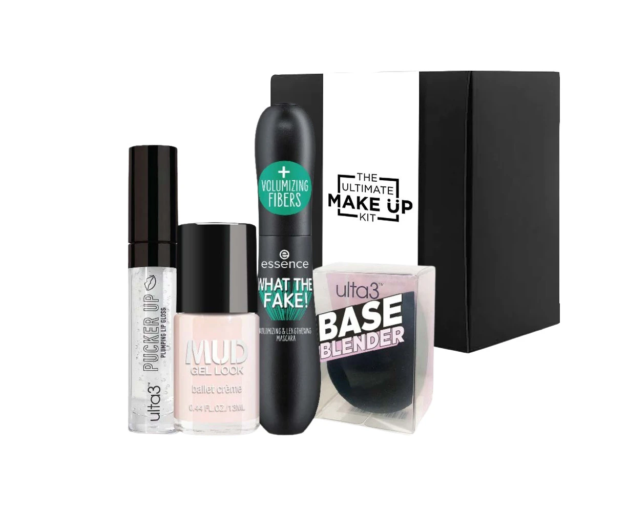 The Ultimate Make Up Kit Cute Edition for Lips Eyes Nails Ulta3 MUD Essence