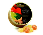 Simpkins Mandarin Lime and Ginger Drops 200g Tin Sweets Candy Lollies