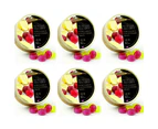 6 x Simpkins Lemon and Sour Cherry Drops 200g Tin Sweets Candy Lollies