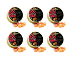 6 x Simpkins Butterscotch Flavoured Drops 200g Tin Sweets Candy Lollies