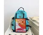 Kids Student School Backpack Large Capacity Laptop Bag Cute School Bag for Adolescent Girls and Boys Backpack for Kids Rucksack A5 - White