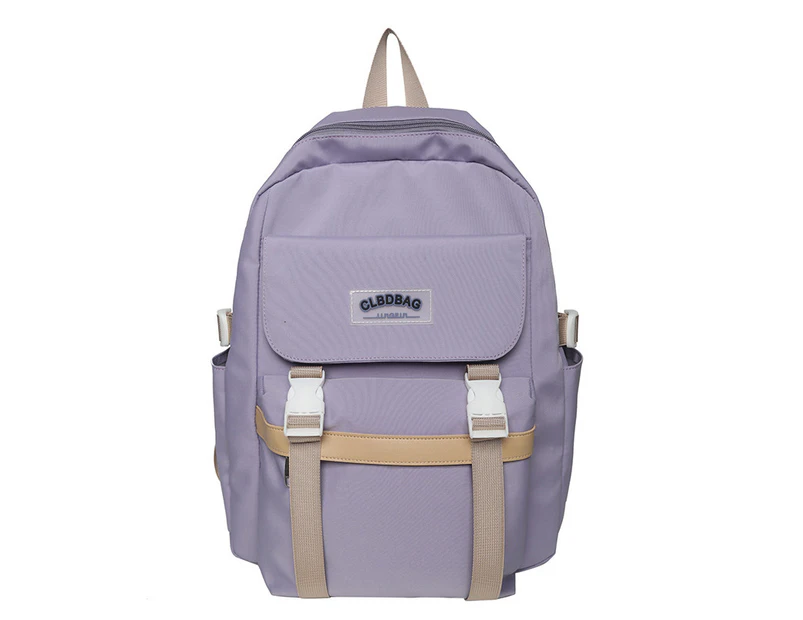 Kids Student School Backpack Large Capacity Laptop Bag Cute School Bag for Adolescent Girls and Boys Backpack for Kids Rucksack A6 - Purple