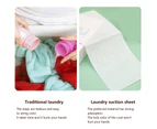 50Pcs Laundry Tablets No Odor Fresh Linen Non Woven Fabric Dissolves Easily Compact Laundry Paper Dorm Supplies-L