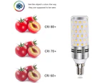 4pcs LED Bulb 16W Cool White 6000K E14 Halogen Equivalent 100W 120W 1600lm 360° Light AC 175-265V E14 LED Candle Bulb