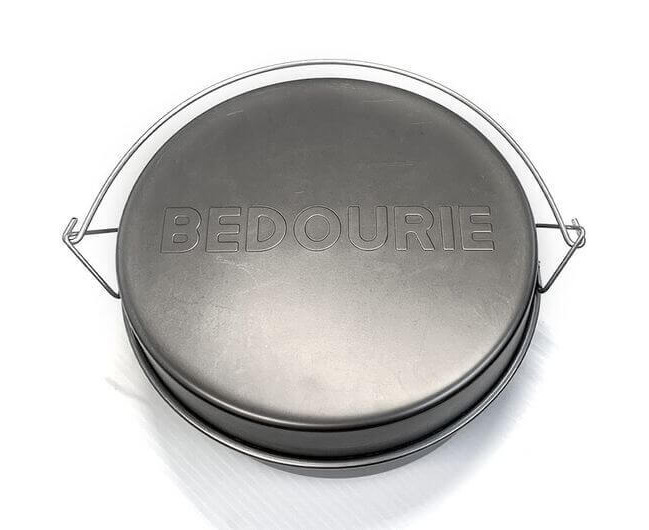 Bedourie Oven 12 Spun Steel Dr Livingstone Camp Camping Cooking Boiling  Fry Pan