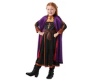 Anna Disney Frozen 2 Classic Travelling Costume - Girls