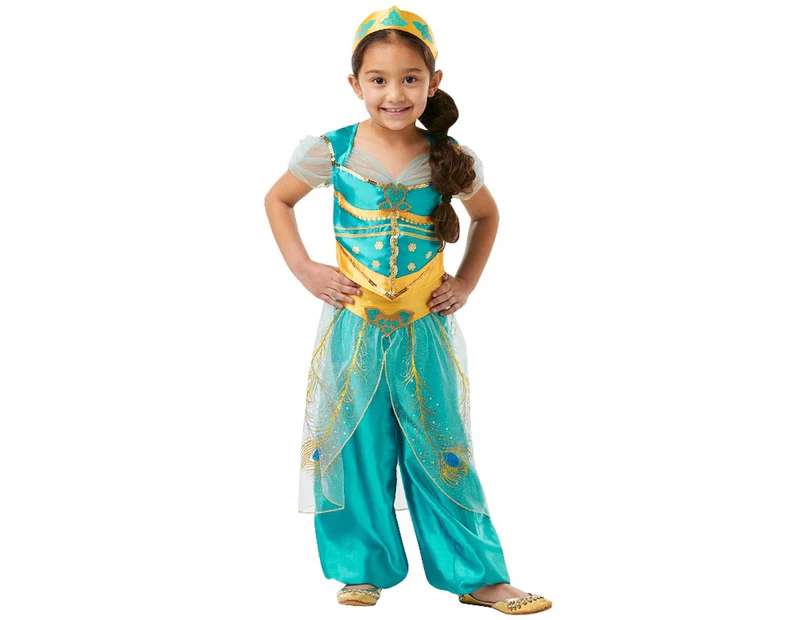 Jasmine Costume Disney Live Action Aladdin Movie - Child