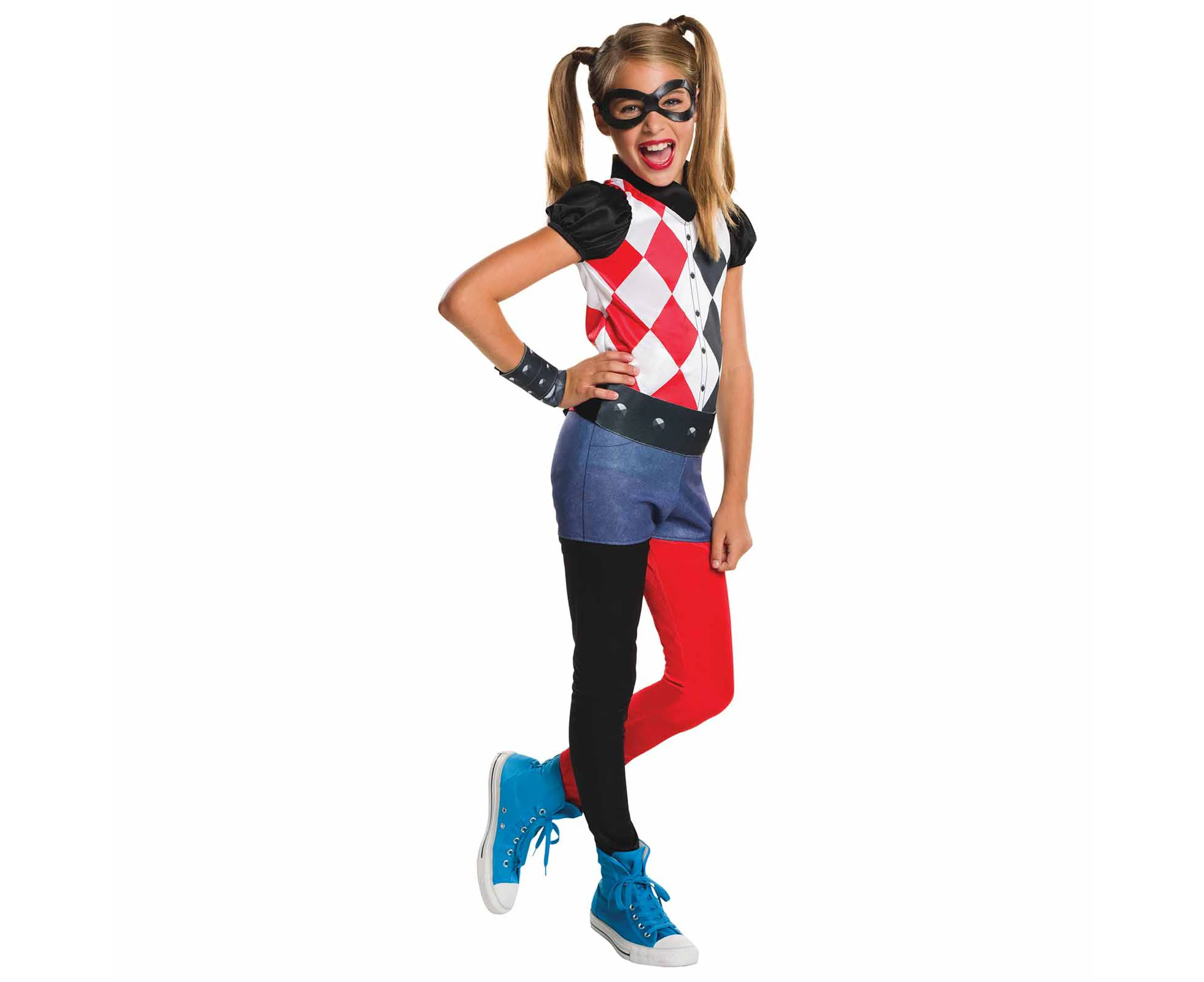 Harley Quinn Classic Costume DC - Girls