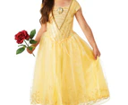 Belle Girls Deluxe Costume Live Action Movie Beauty & the Beast Disney Licensed