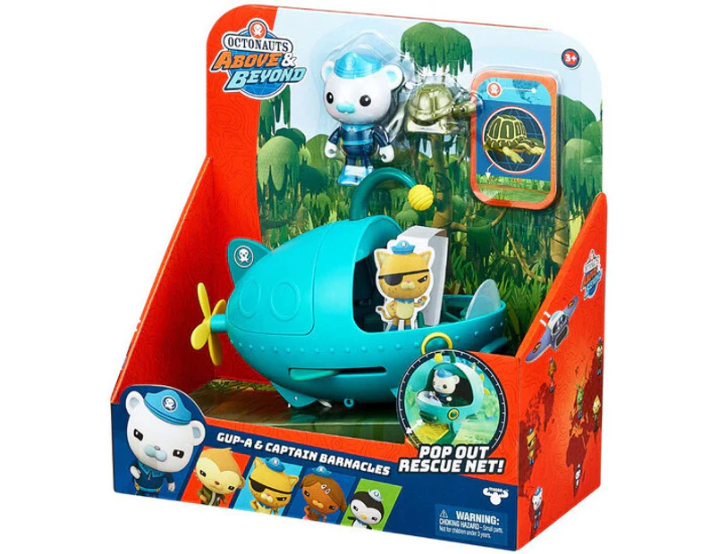 Octonauts Above and Beyond Gup-A and Captain Barnacles