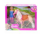 Barbie Doll & Horse - Blonde