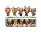 Funko Pop Guardians of the Galaxy Holiday Special Star-Lord, Groot, Drax, Mantis & Rocket 5 Pack