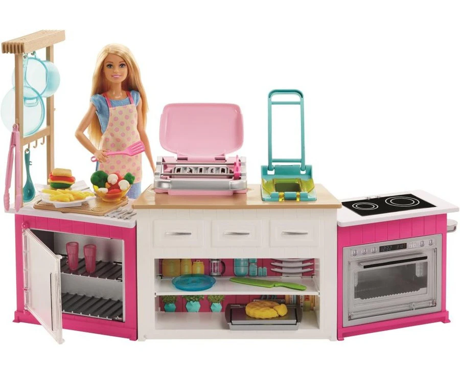 Barbie Ultimate Kitchen With Doll