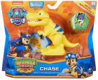 Paw Patrol Dino Rescue Chase and Tyrannosaurus Rex Figure Set